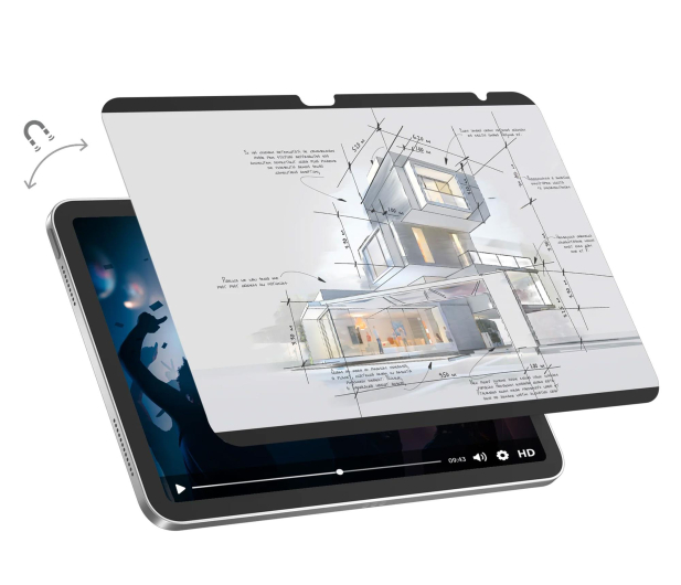 MAGEASY EasyPaper Pro do iPad 10/11 gen (10.9")
(Transparent) - 1415902 - zdjęcie 2